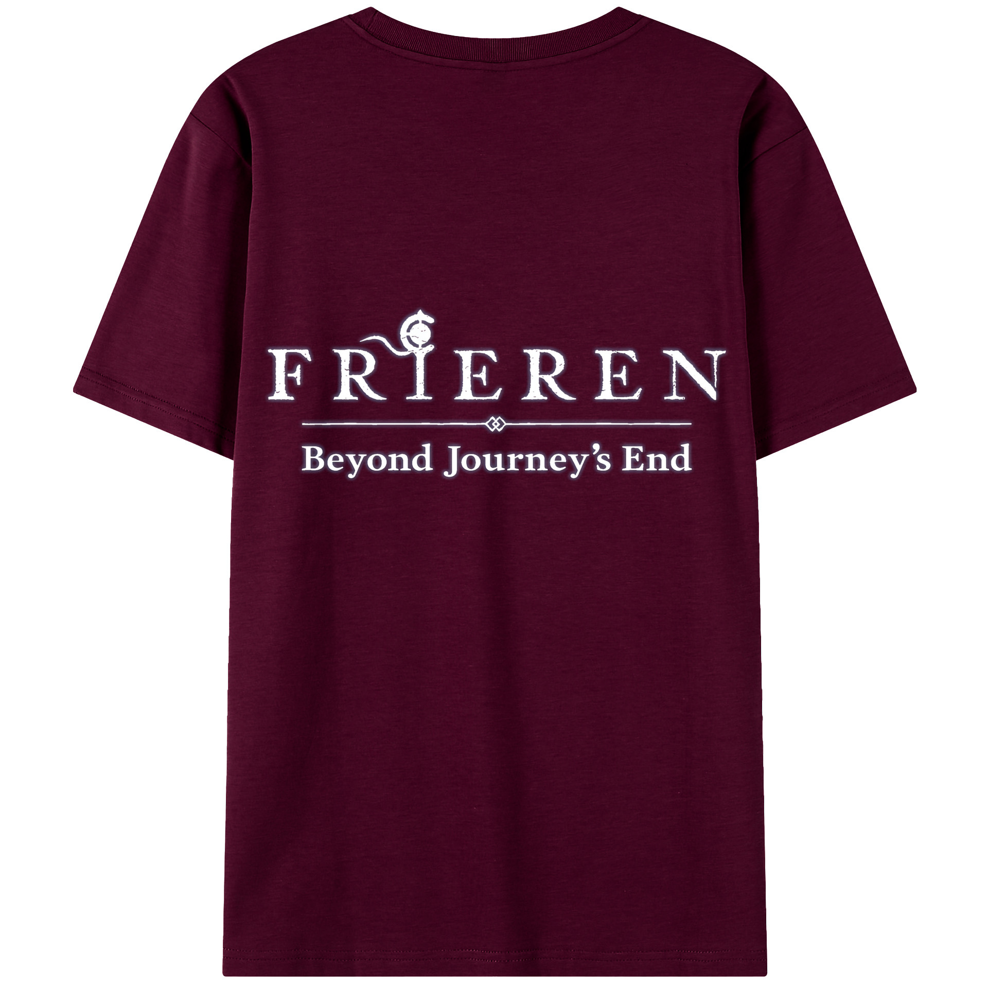 （画像用） 葬送のフリーレン Frieren レディース半袖Tシャツ(バックプリント)